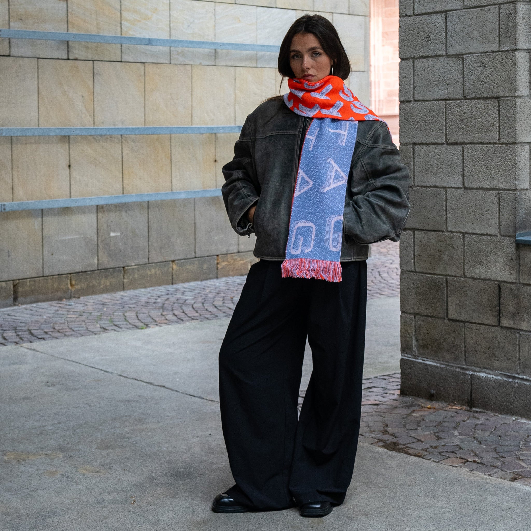 esistfreitag-Schal Blue Edition